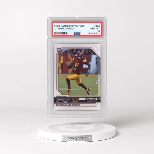 2024 Panini Instant NFL #170 Jayden Daniels (PSA 10 GEM MINT)