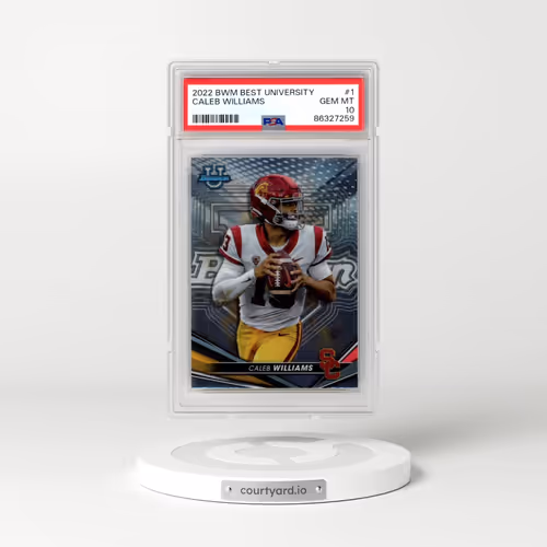 2022 Bowman's Best University #1 Caleb Williams (PSA 10 GEM MINT)
