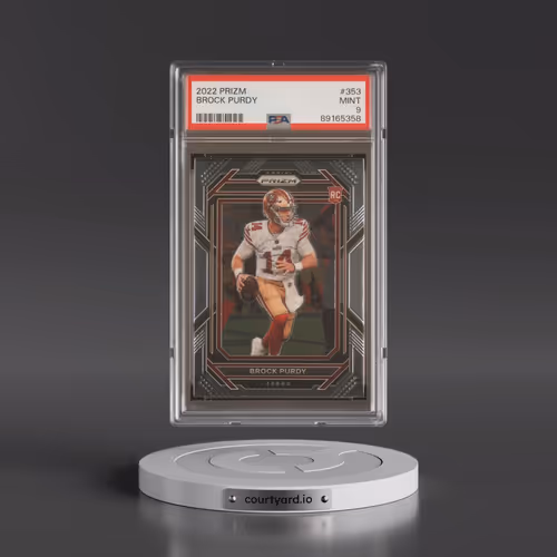 2022 Panini Prizm #353 Brock Purdy (PSA 9 MINT)