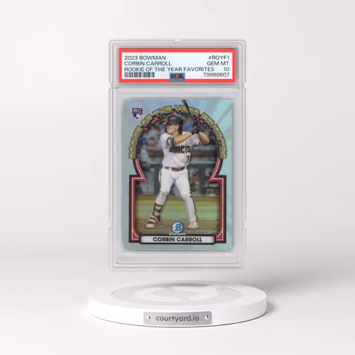2023 Bowman Rookie of the Year Favorites #ROYF1 Corbin Carroll (PSA 10 GEM MINT)