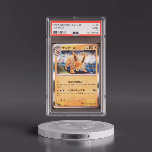 2023 Pokémon Sv2a-Pokemon 151 #135 Jolteon (PSA 9 MINT)