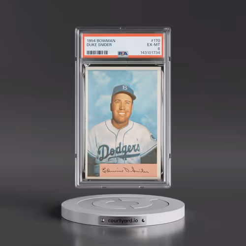 1954 Bowman #170 Duke Snider (PSA 6 EX-MT)