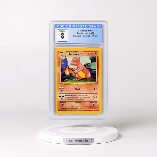 1999 Base Set #24/102 Charmeleon (CGC 8 NM-MT)