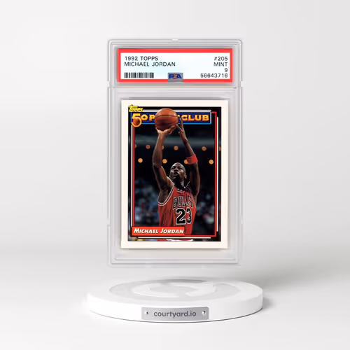 1992 Topps #205 Michael Jordan (PSA 9 MINT)