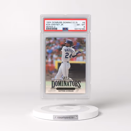 1994 Donruss Dominators #6 Ken Griffey Jr - Series 2 (PSA 8 NM-MT)