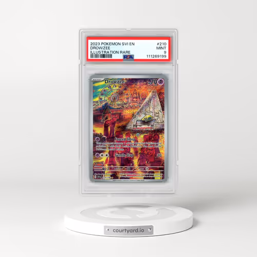 2023 Pokémon Svi EN-Scarlet & Violet #210 Drowzee - Illustration Rare (PSA 9 MINT)