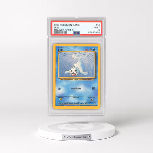 1999 Pokémon Game #41 Seel - Trainer Deck B (PSA 9 MINT)