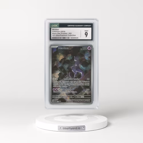 2023 Black Star Promos - Scarlet & Violet SVP EN #052 Mewtwo - 151 Ultra-Premium Collection (CGC 9 MINT)