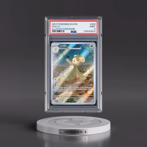 2023 Pokémon Svi EN-Scarlet & Violet #200 Dolliv - Illustration Rare (PSA 9 MINT)