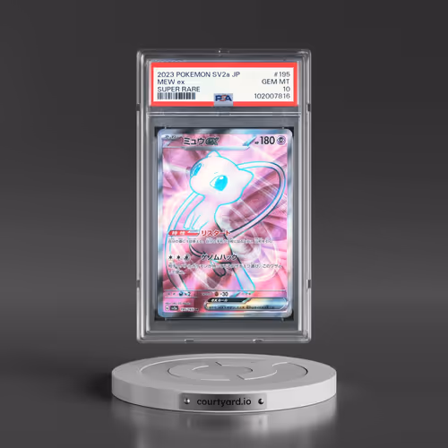 2023 Pokémon Sv2a-Pokemon 151 #195 Mew EX - Holo Super Rare (PSA 10 GEM MINT)