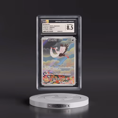 2023 Pokémon Sv1v-Violet EX #089 Bombirdier - Art Rare (CGC 8.5 NM-MT+)
