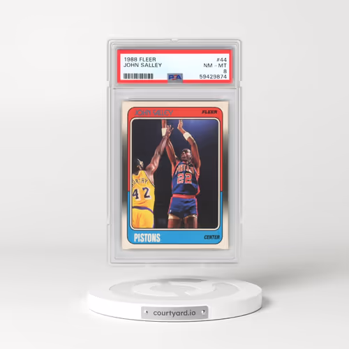 1988 Fleer #44 John Salley (PSA 8 NM-MT)