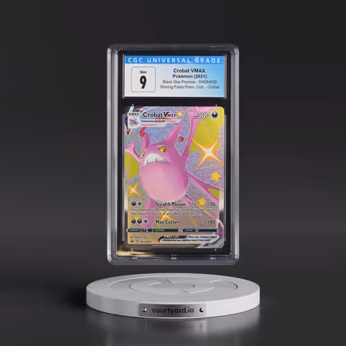 2017 Black Star Promos - Sword & Shield #SWSH099 Crobat VMAX - Holo Shining Fates Premium Collection