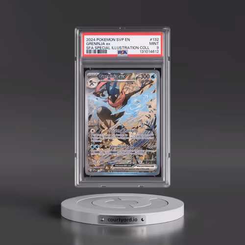 2024 Pokémon Svp EN-SV Black Star Promo #132 Greninja EX - Holo Shrouded Fable Special Illustration