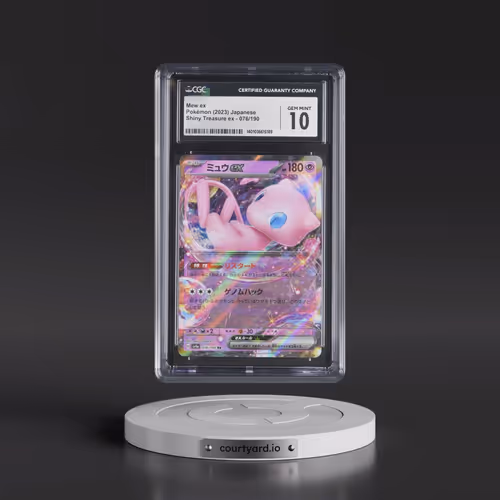 2023 Pokémon Sv4a-Shiny Treasure EX #076 Mew EX - Holo (CGC 10 GEM MINT)