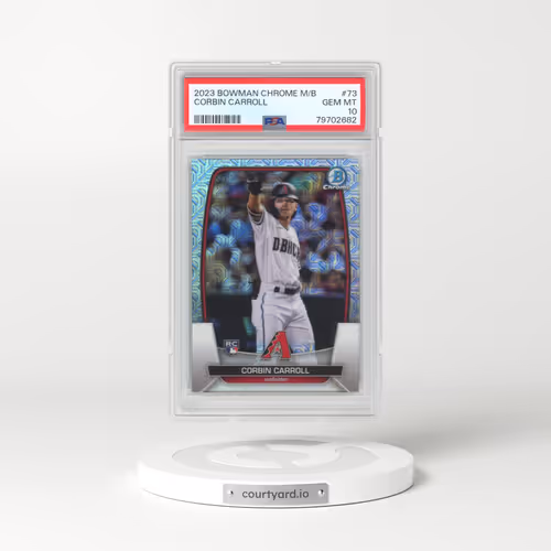2023 Bowman Mega Box Chrome #73 Corbin Carroll (PSA 10 GEM MINT)