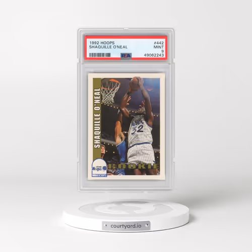 1992 Hoops #442 Shaquille O'Neal (PSA 9 MINT)