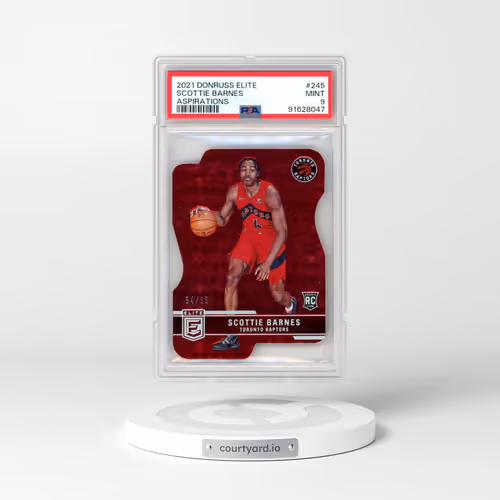 2021 Panini Donruss Elite #245 Scottie Barnes - Aspirations (PSA 9 MINT)