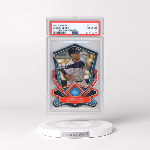2013 Topps Cut to the Chase #CTC-3 Derek Jeter (PSA 10 GEM MINT)