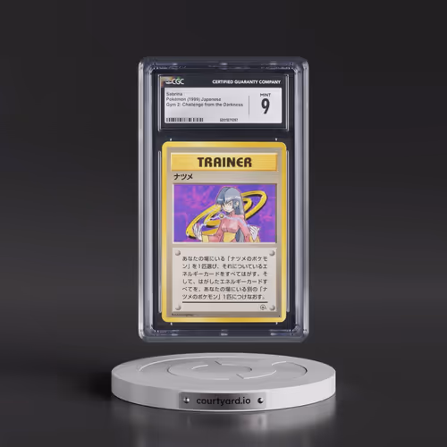1999 Gym 2: Challenge from the Darkness Sabrina - Non-Holo (CGC 9 MINT)