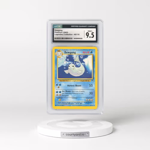 2002 Legendary Collection #40 Dewgong (CGC 9.5 MINT+)