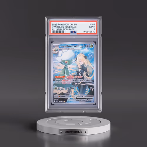 2025 Pokémon Dri EN-Destined Rivals #184 Cynthia's Roserade Illustration Rare