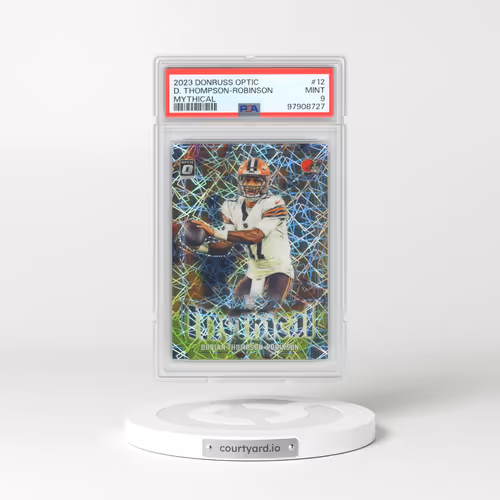 2023 Panini Donruss Optic Mythical #12 Dorian Thompson-Robinson (PSA 9 MINT)