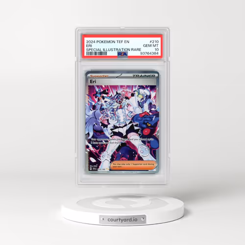2024 Pokémon Tef EN-Temporal Forces #210 Eri - Special Illustration Rare (PSA 10 GEM MINT)