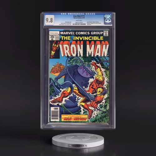 Iron Man #111 CGC 9.8 White Pages (Marvel Comics, 6/78) - Universal