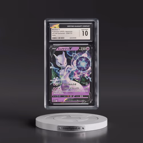 2022 VSTAR Universe #050/172 Mewtwo V - Holo (CGC 10 GEM MINT)