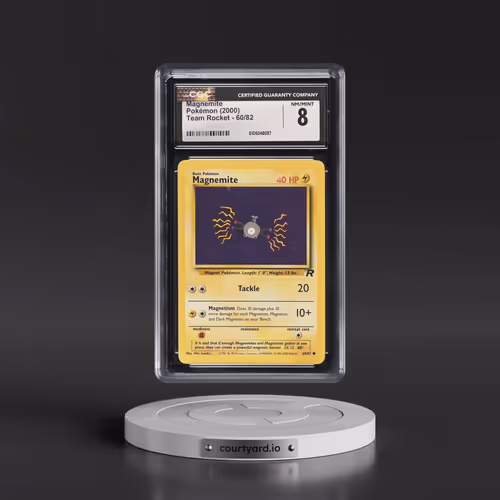 1999 Team Rocket #60/82 Magnemite (CGC 8 NM-MT)