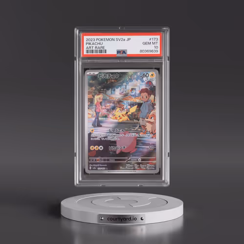 2023 Pokémon Sv2a-Pokemon 151 #173 Pikachu - Art Rare (PSA 10 GEM MINT)