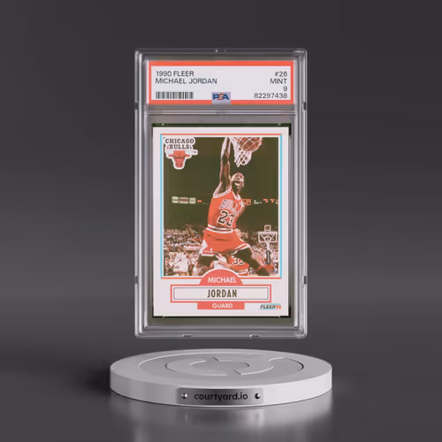 1990 Fleer #26 Michael Jordan (PSA 9 MINT)