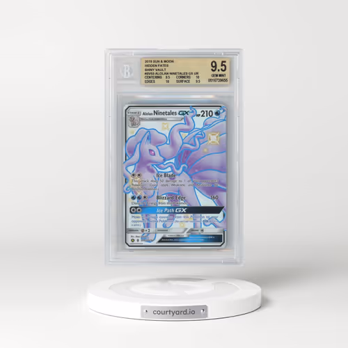 2019 Hidden Fates #SV53 Alolan Ninetales GX - Holo (BGS 9.5 GEM MINT)