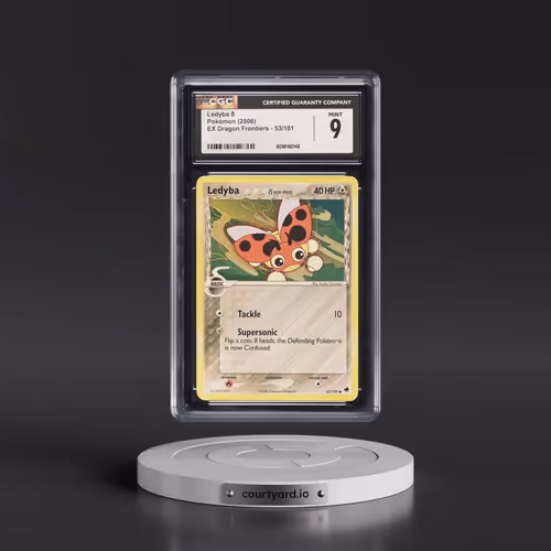 2006 EX Dragon Frontiers #53/101 Ledyba δ (CGC 9 MINT)