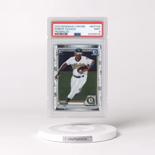 2020 Bowman Chrome Prospects #BCP145 Robert Puason (PSA 9 MINT)