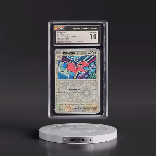 2023 Pokémon Par EN-Paradox Rift #143 PORYGON2 - Reverse Holo (CGC 10 GEM MINT)