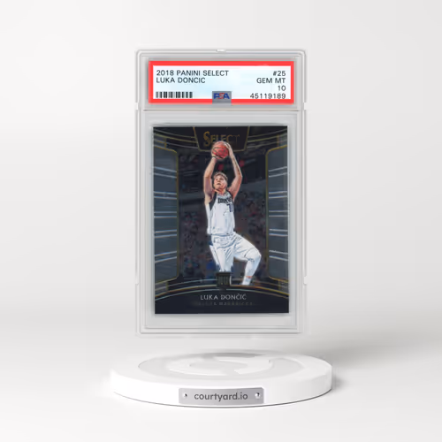 2018 Panini Select #25 Luka Doncic (PSA 10 GEM MINT)