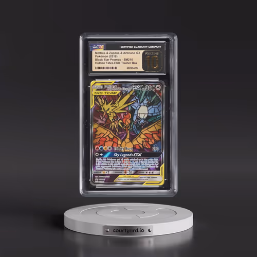 2016 Black Star Promos - Sun & Moon #SM210 Moltres & Zapdos & Articuno GX - Hidden Fates Eli