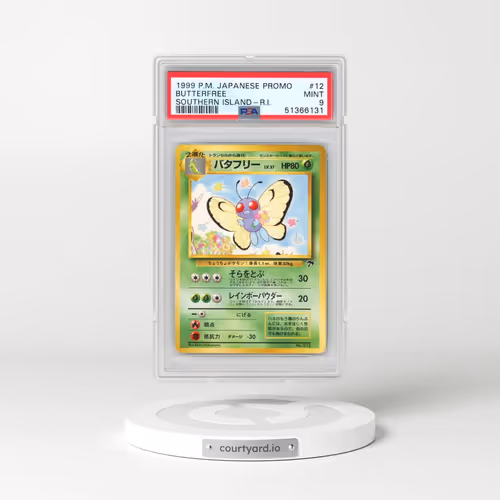 1999 Pokémon Promo Southern Islands #12 Butterfree - Southern Island-R.I. (PSA 9 MINT)