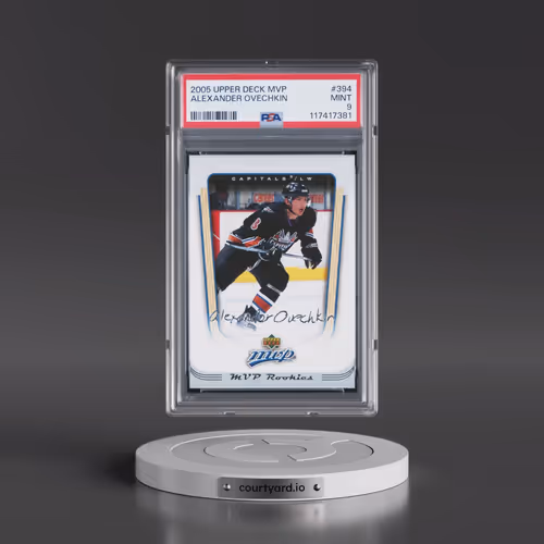 2005 Upper Deck MVP #394 Alexander Ovechkin (PSA 9 MINT)