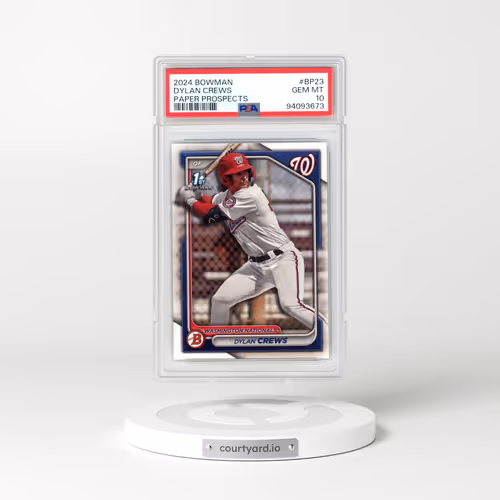 2024 Bowman Paper Prospects #BP23 Dylan Crews (PSA 10 GEM MINT)