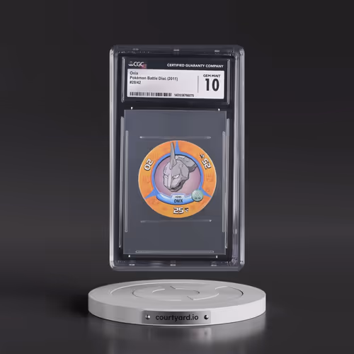 2011 Pokémon Battle Disc (2011) - English #28/42 Onix (CGC 10 GEM MINT)