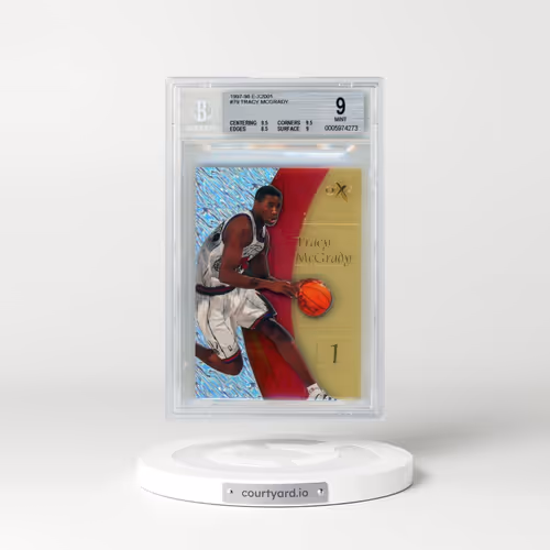 1997 Skybox E-X2001 #79 Tracy McGrady (BGS 9 MINT)