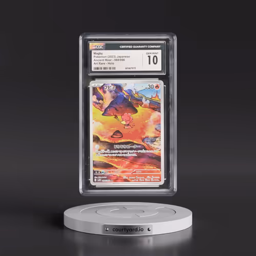2023 Pokémon Sv4k-Ancient Roar #068 Magby - Art Rare (CGC 10 GEM MINT)