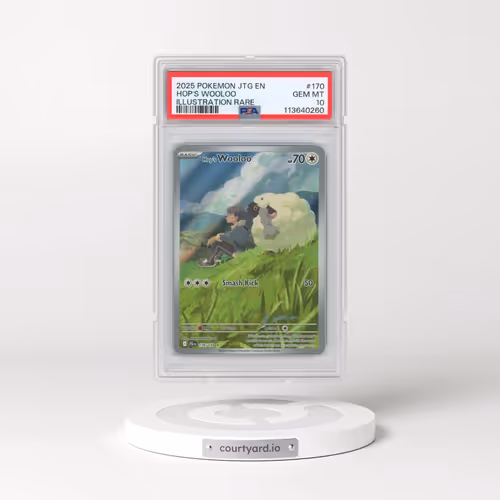 2025 Pokémon Jtg EN-Journey Together #170 Hop's Wooloo - Illustration Rare (PSA 10 GEM MINT)