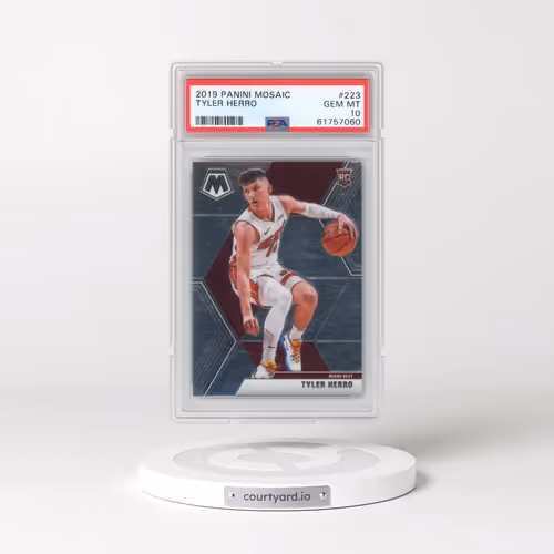 2019 Panini Mosaic #223 Tyler Herro (PSA 10 GEM MINT)