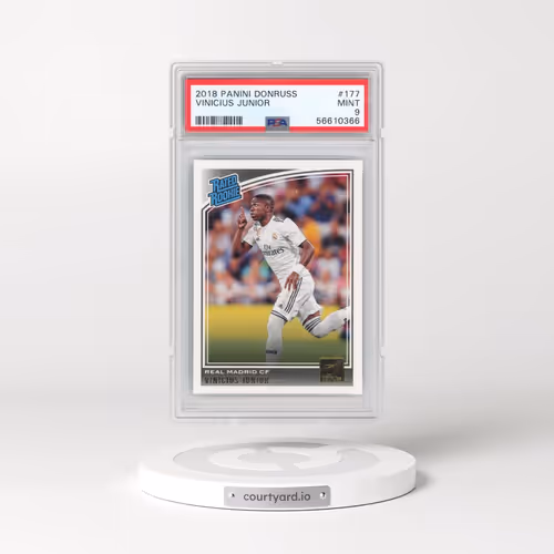 2018 Panini Donruss #177 Vinicius Junior (PSA 9 MINT)