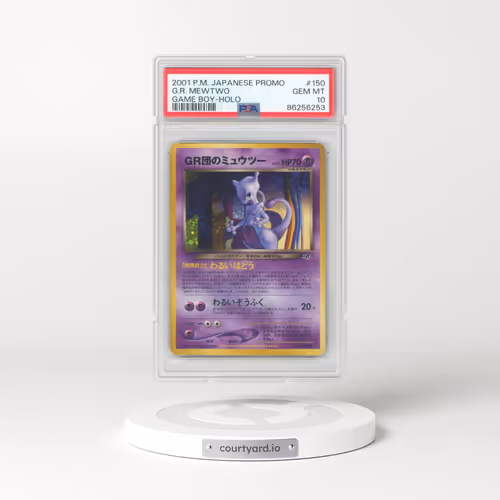2001 Pokémon Promo Game Boy #150 Great Rocket's Mewtwo - Holo (PSA 10 GEM MINT)