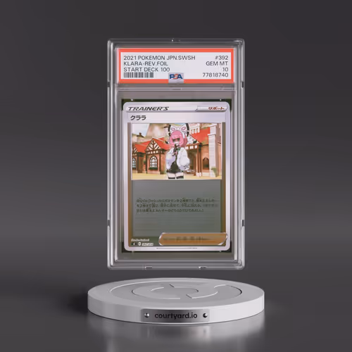 2021 Pokémon Sword & Shield Start Deck 100 #392 Klara - Reverse Foil (PSA 10 GEM MINT)
